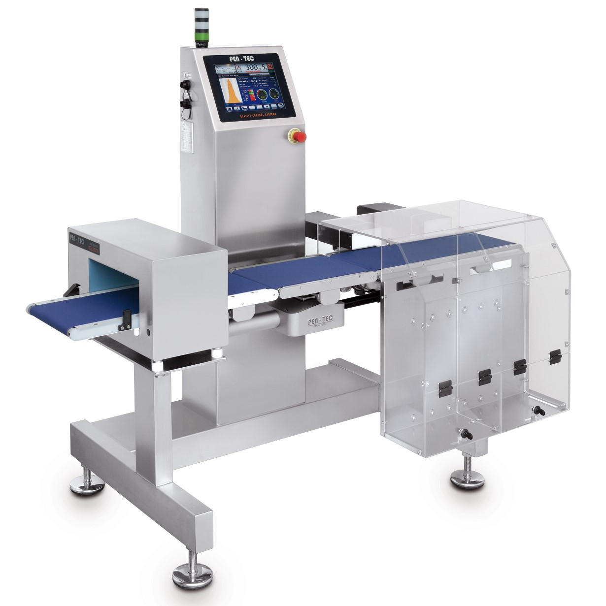 Image of the Pen-Tec MSR1200C Metal Detector Checkweigher